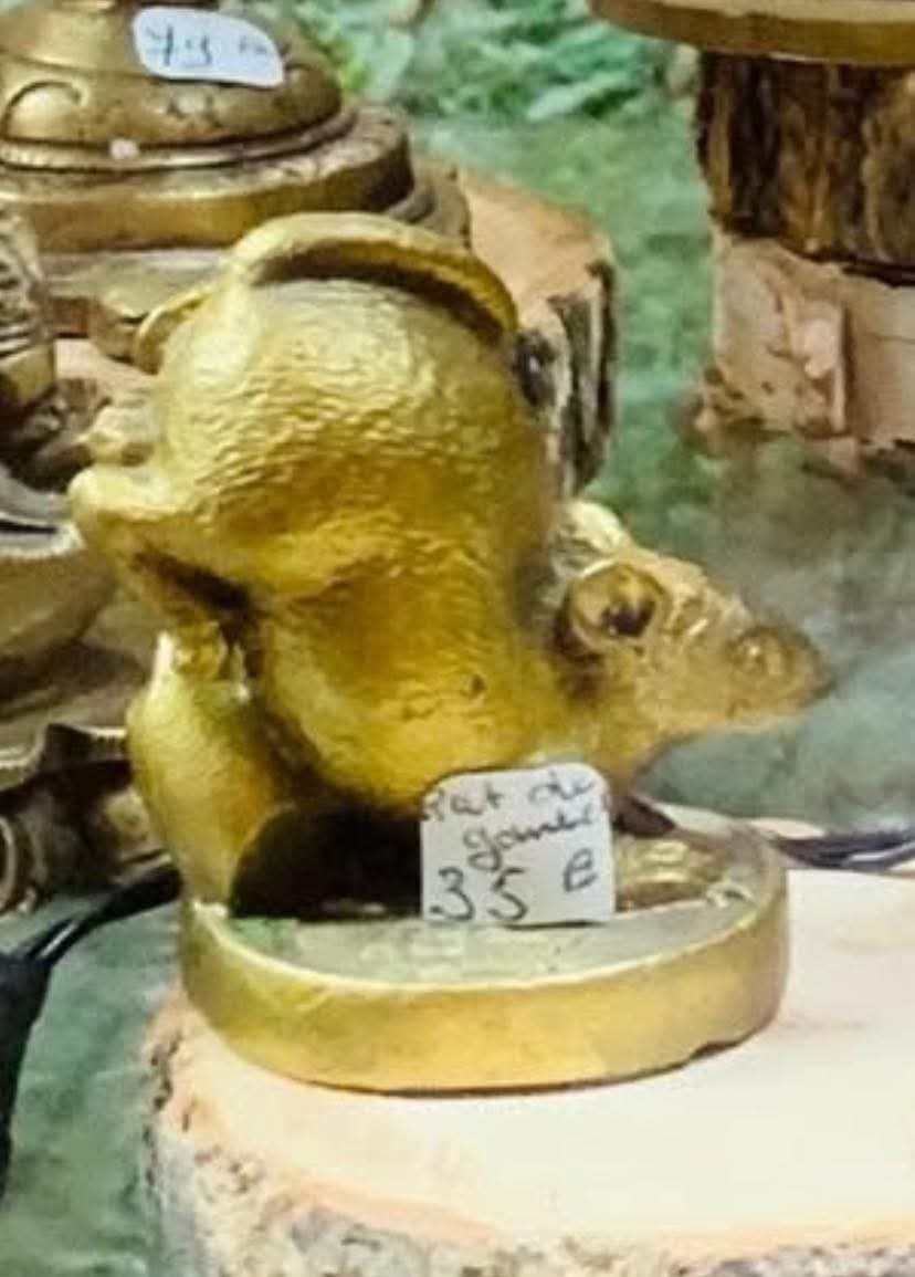 Lot de 2 statues + oracle