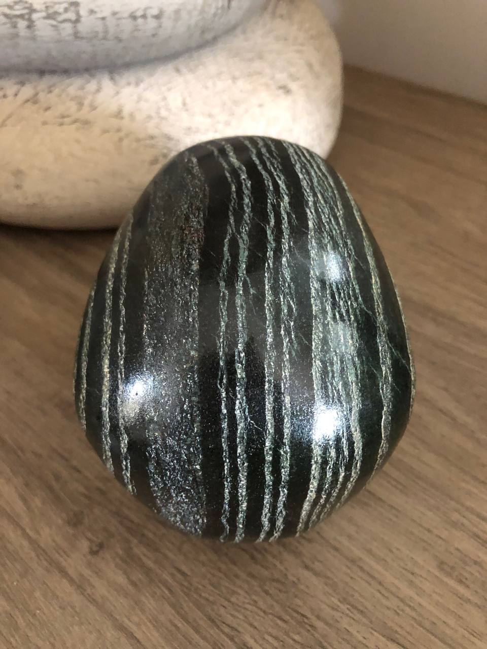 Crâne de cristal en chrysotile