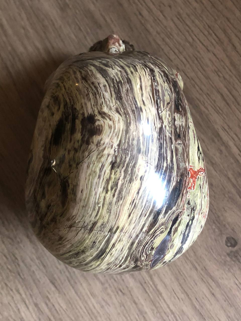 Crâne agate œuf de dinosaure