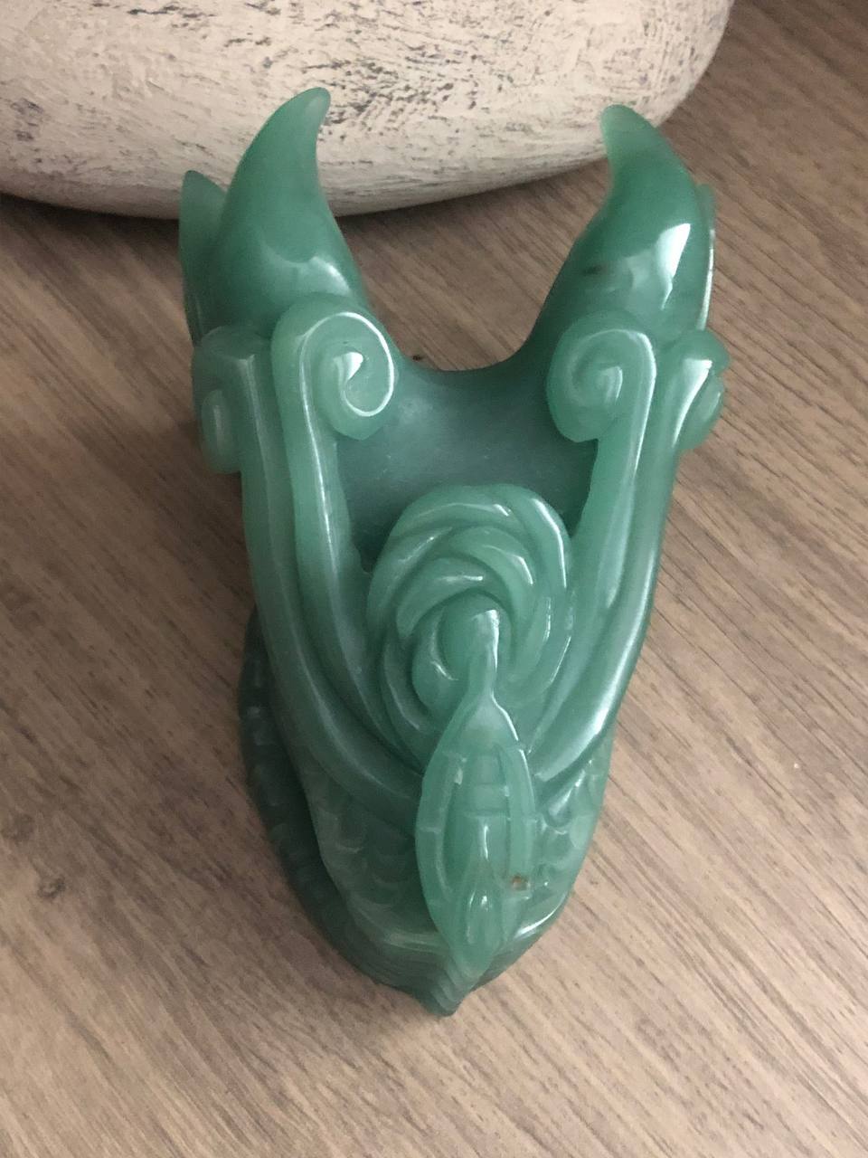 Crâne de dragon cristal en aventurine