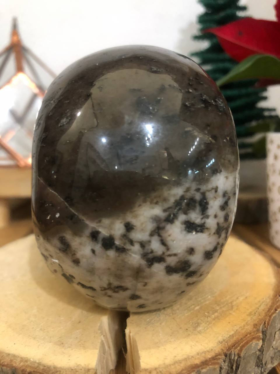 Crâne de cristal en jaspe