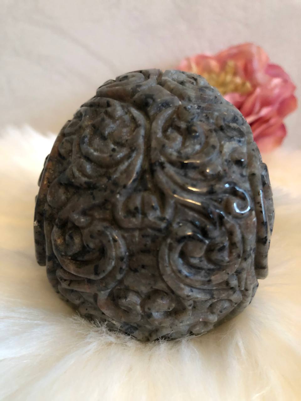 Crâne de cristal en yooperlite