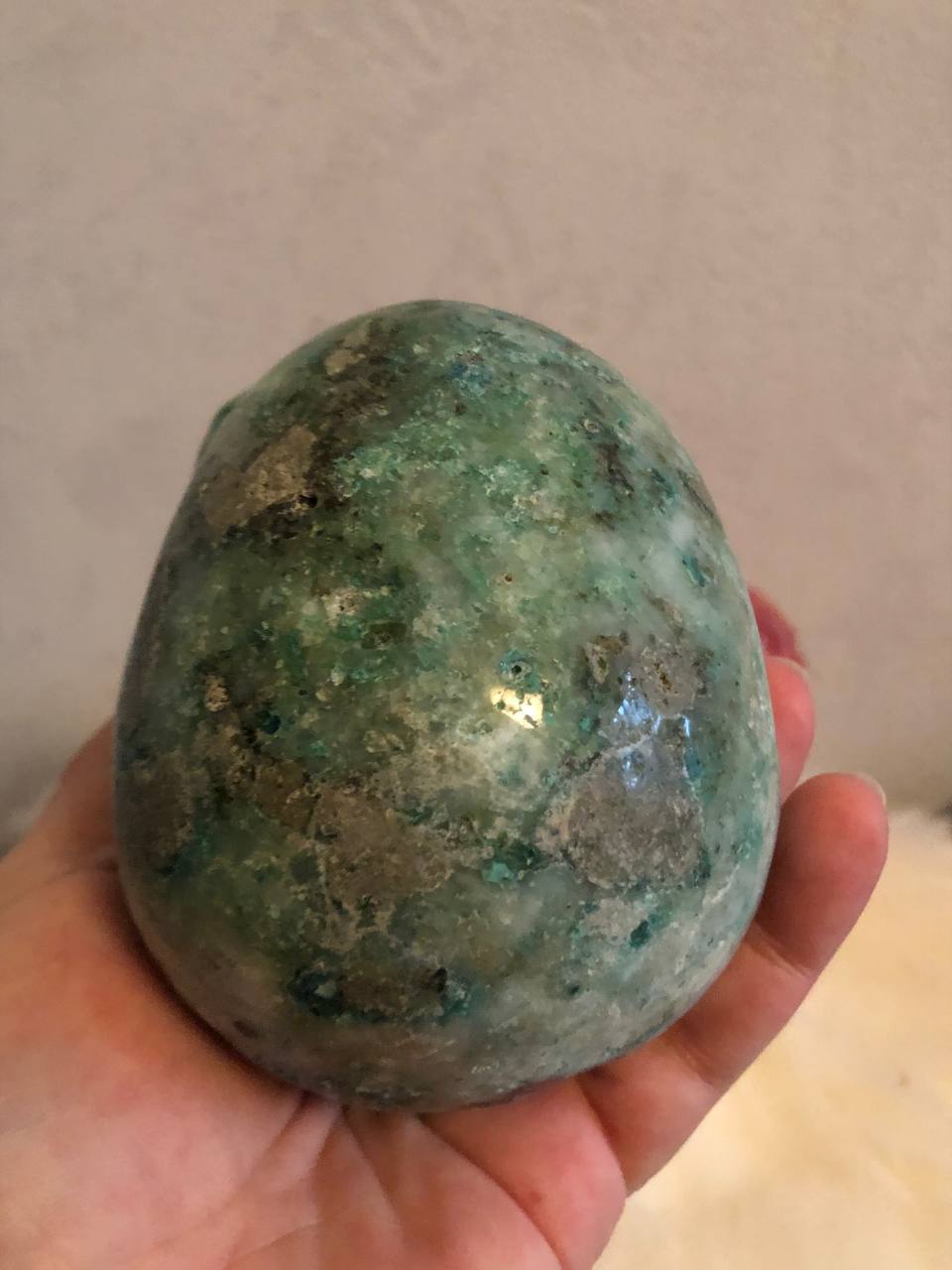 Crâne de cristal en pierre du phœnix
