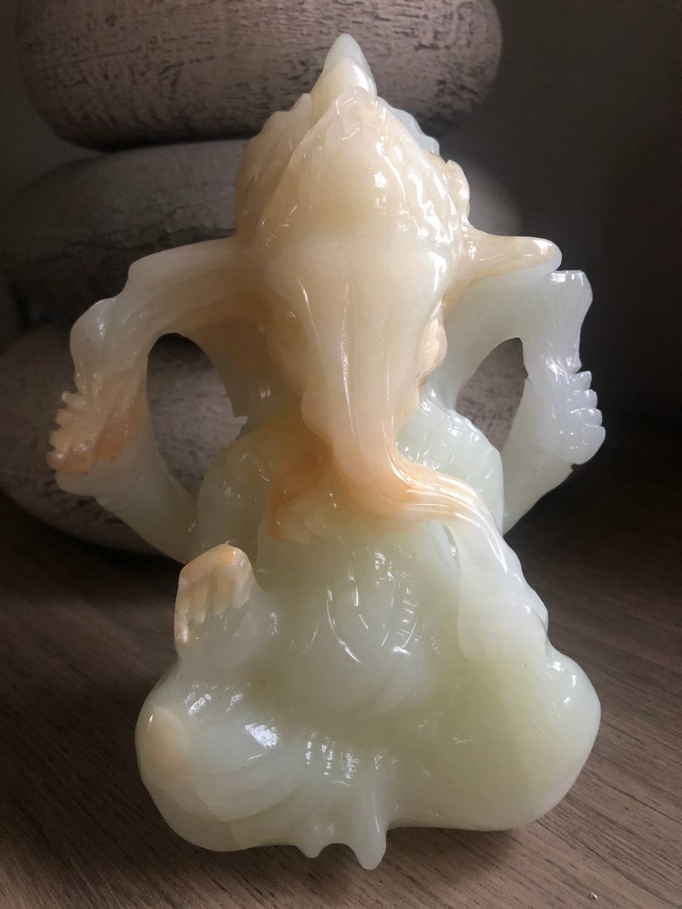 Statuette de Ganesh en jade Afghanistan
