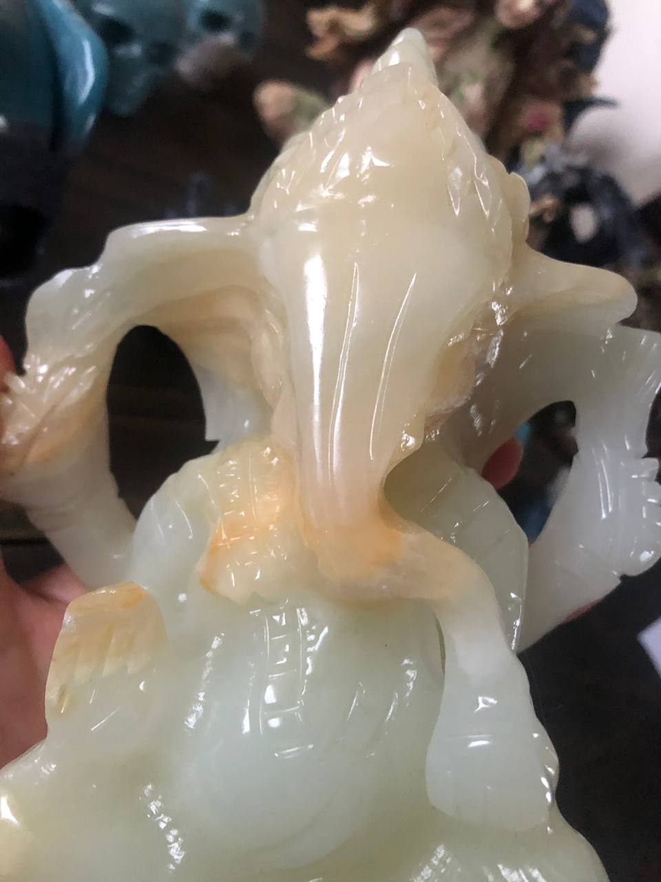 Statuette de Ganesh en jade Afghanistan