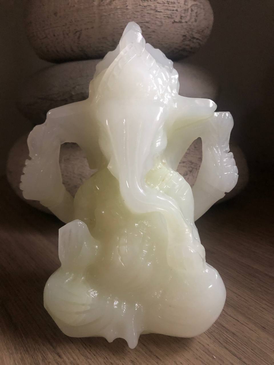 Statuette de Ganesh en jade Afghanistan