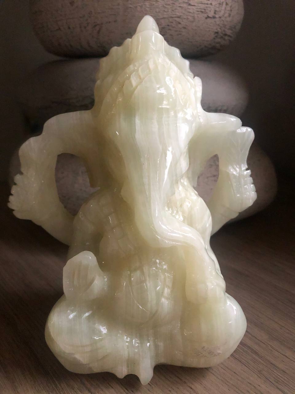 Statuette de Ganesh en jade Afghanistan