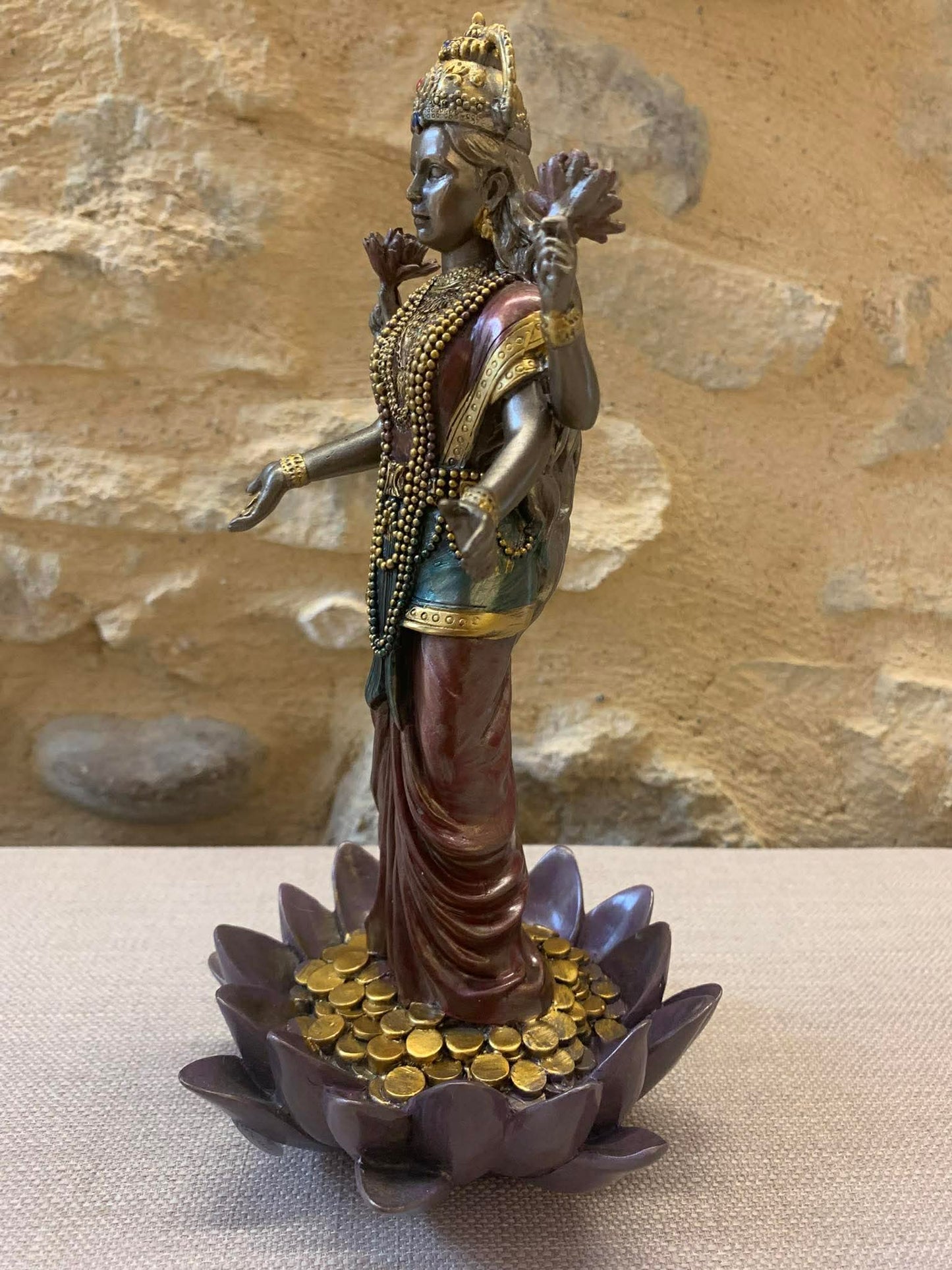Statue de la déesse Laxshmi