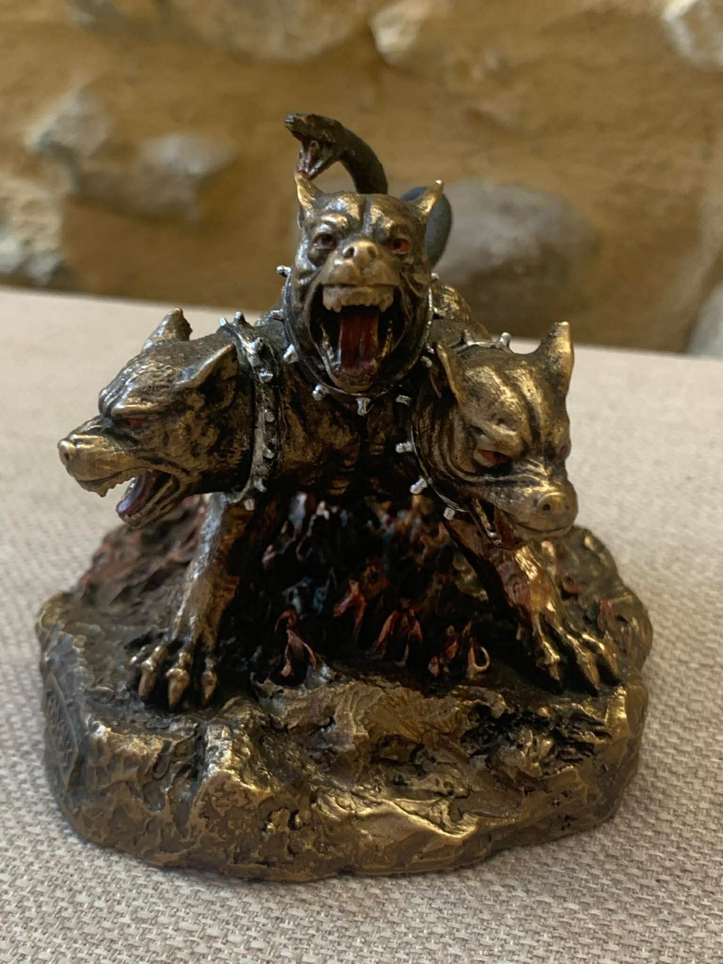 Statue Cerbère 🐺