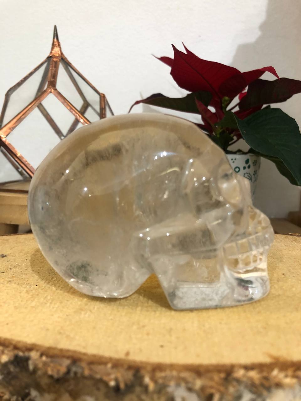 Crâne de cristal de roche