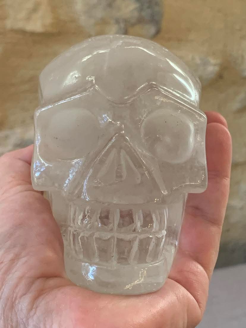 Crâne de cristal de roche