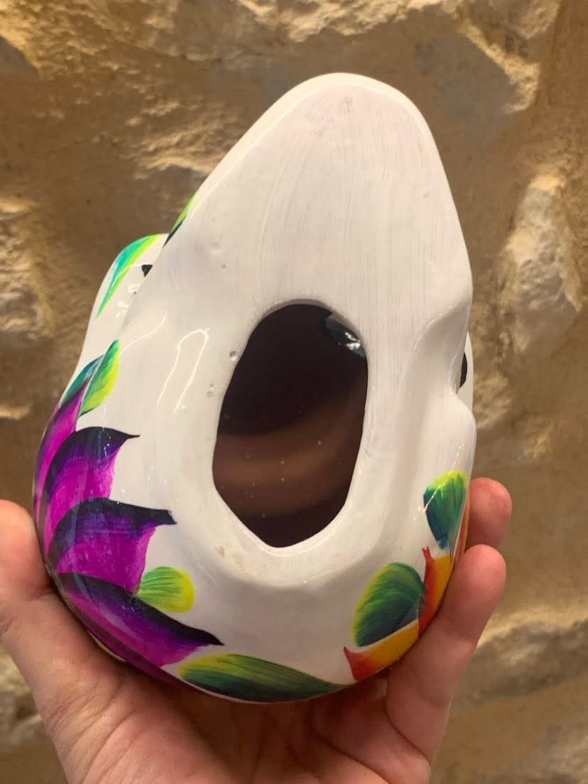 Crâne Calavera mexicain