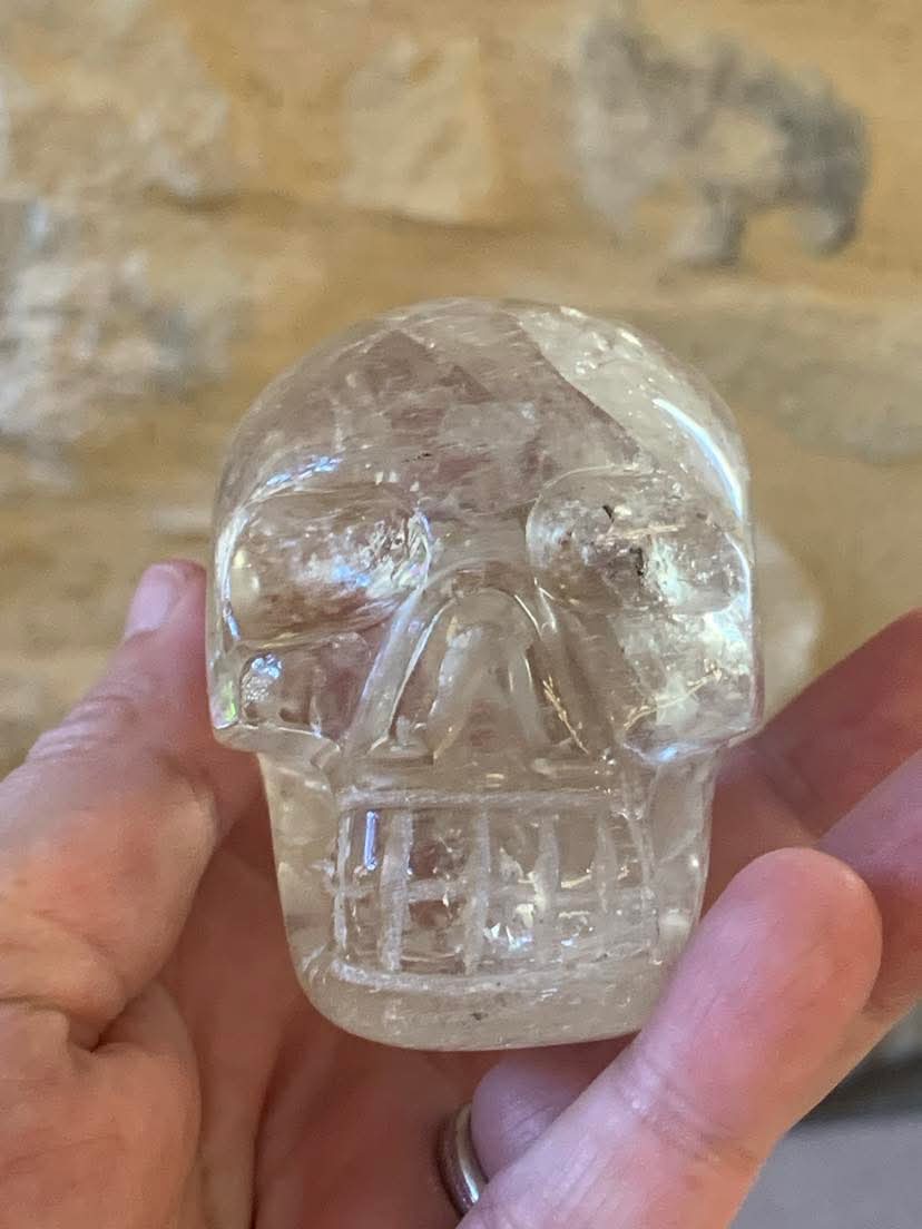 Crâne de cristal de roche