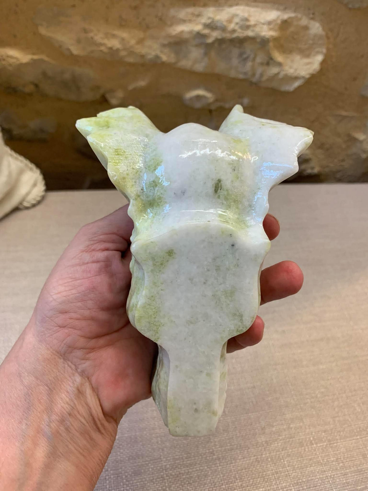 Crâne de dragon en jade. ☺️ « prix mini »