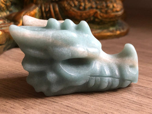 Crâne de dragon en trolleite
