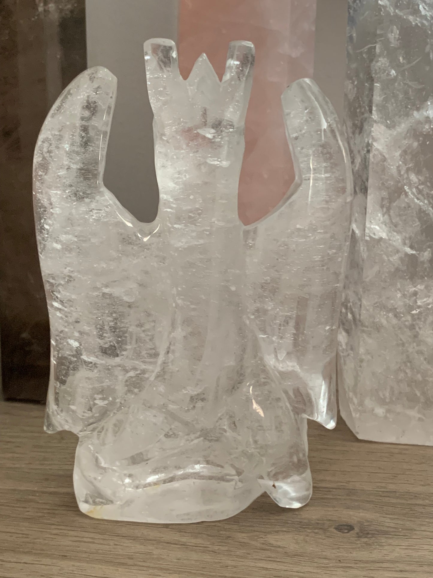 Dragon cristal de roche