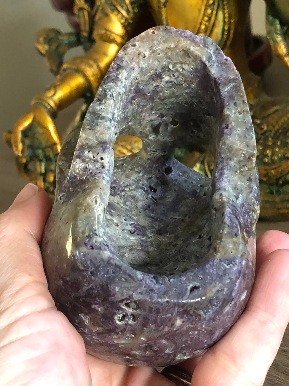 Crâne de cristal en Sphalerite