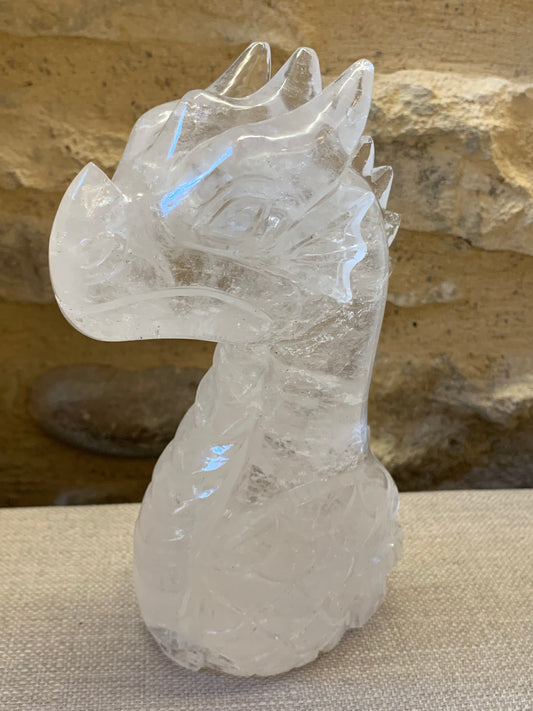 Dragon et crâne de cristal d’Himalaya