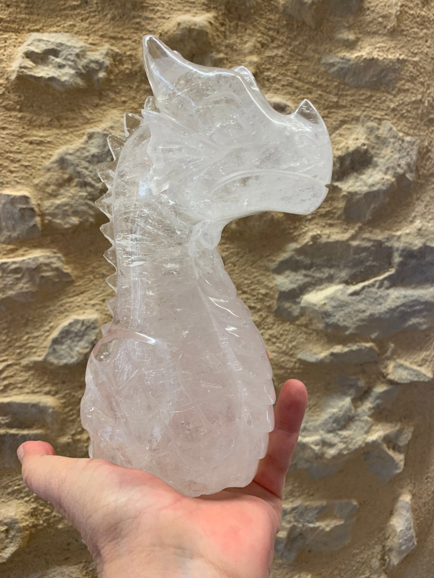 Dragon et crâne de cristal d’Himalaya