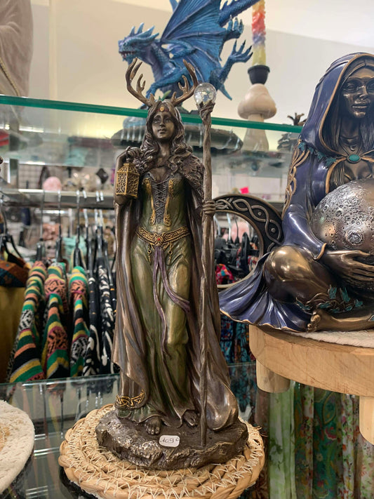 Lot de 2 statues + oracle