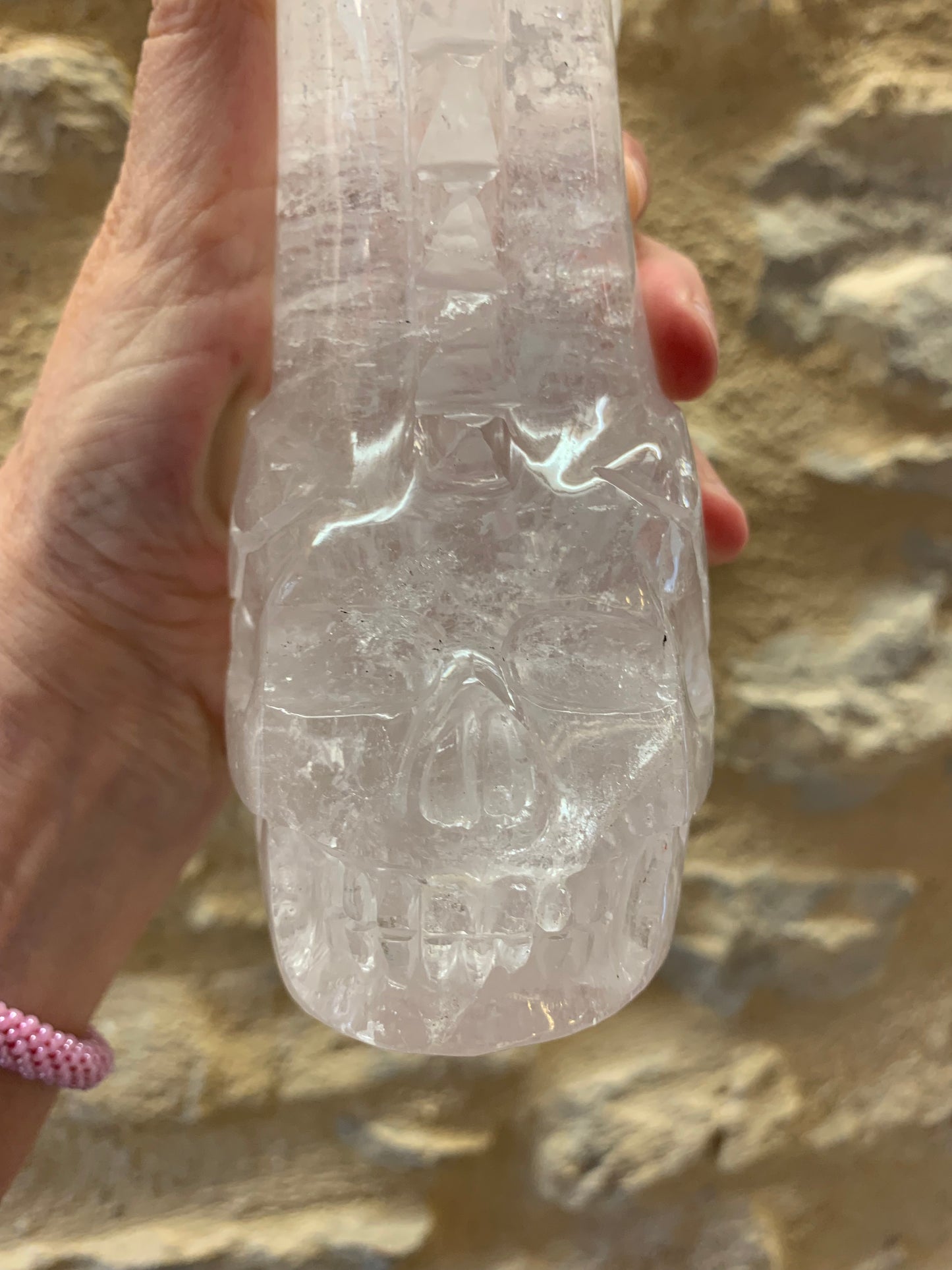 Dragon et crâne de cristal d’Himalaya