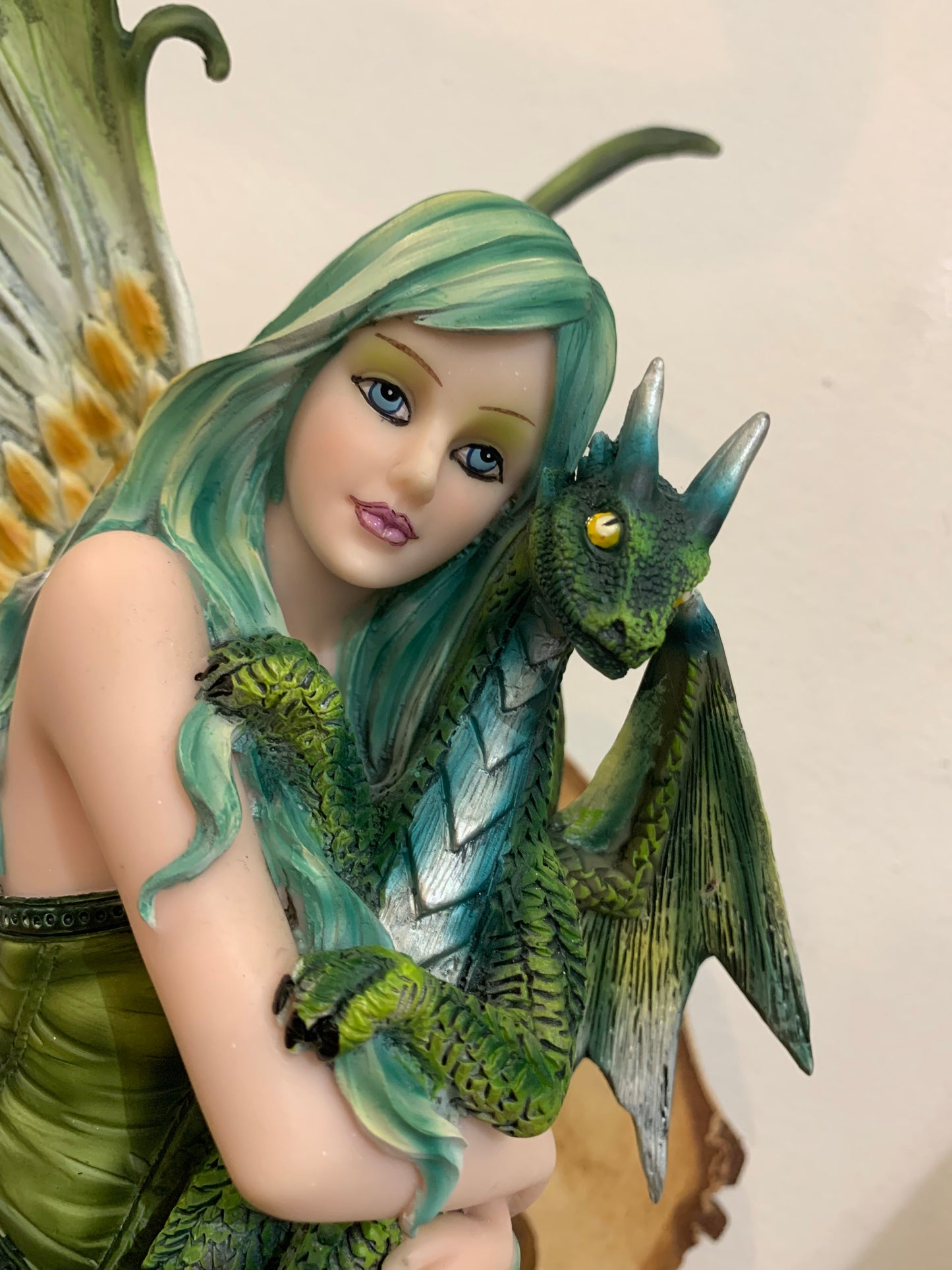 Statue Fée et Dragon