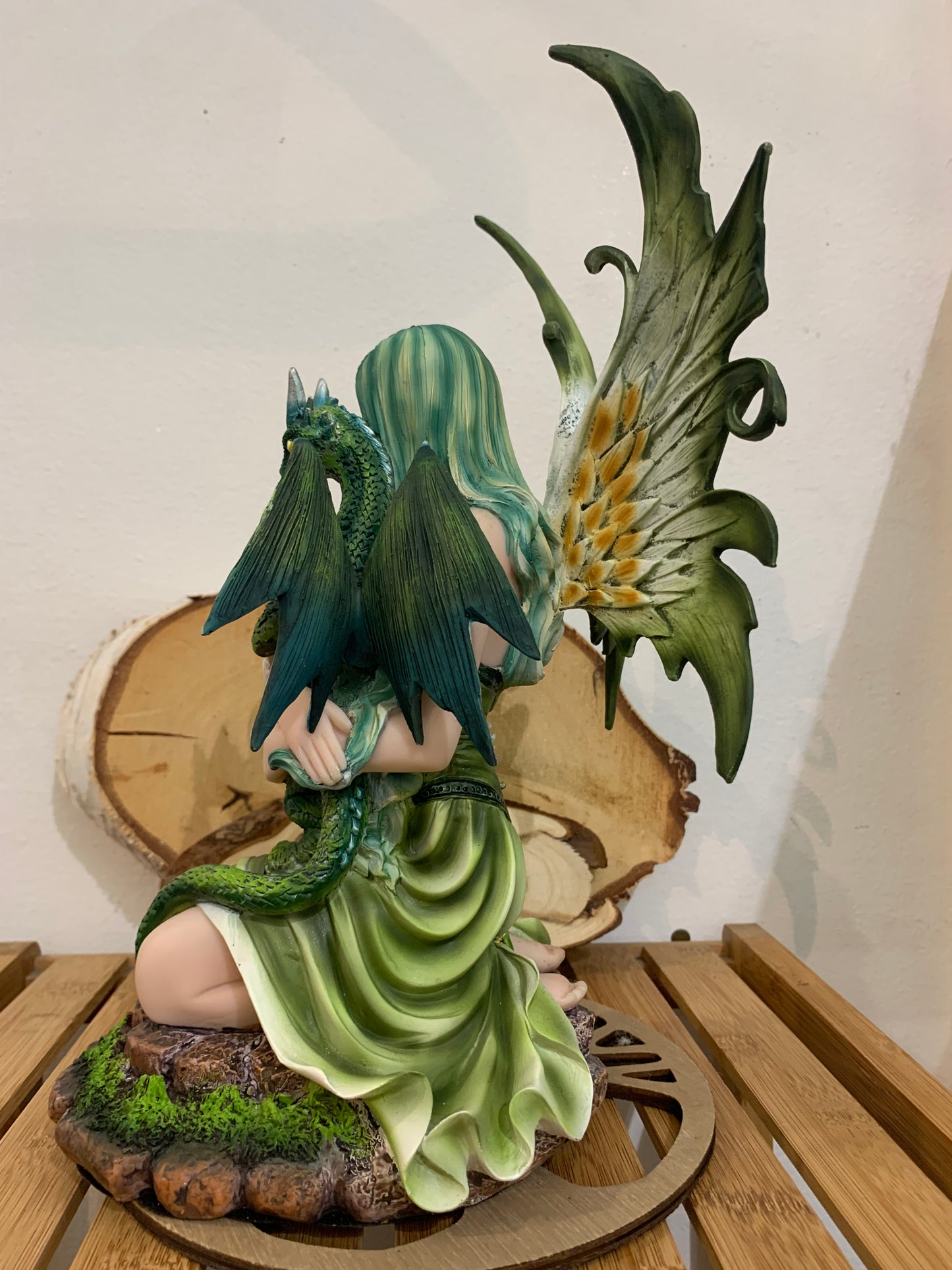 Statue Fée et Dragon