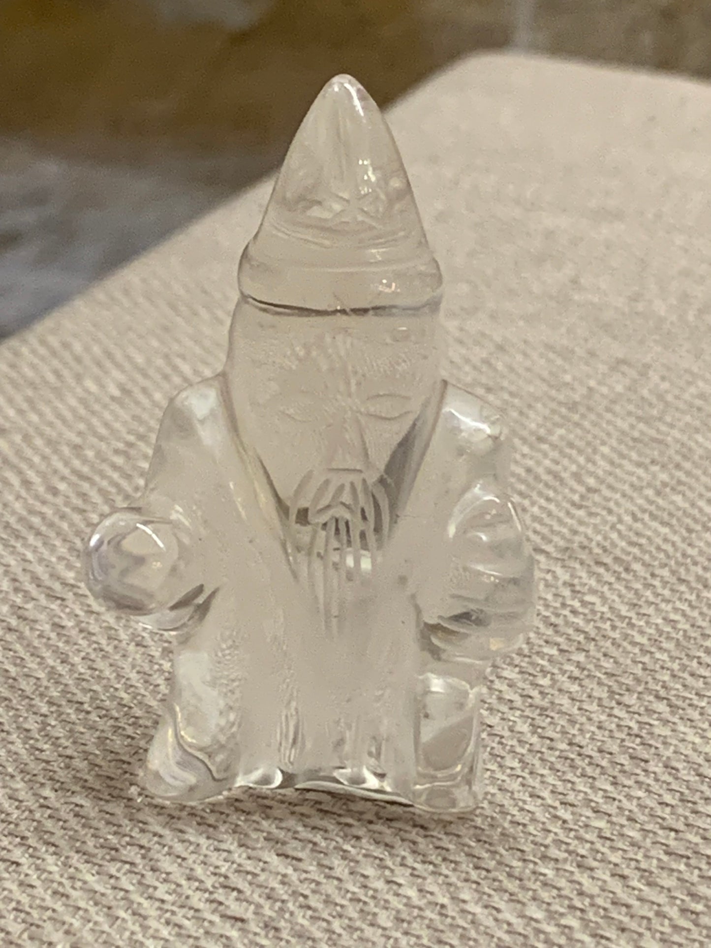 Statuette de Merlin 🧙 en cristal de roche