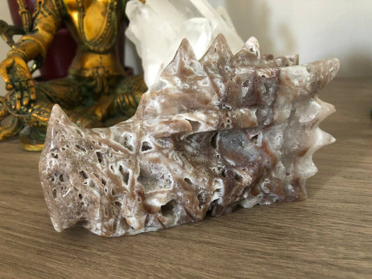 Crâne de dragon en Sphalerite