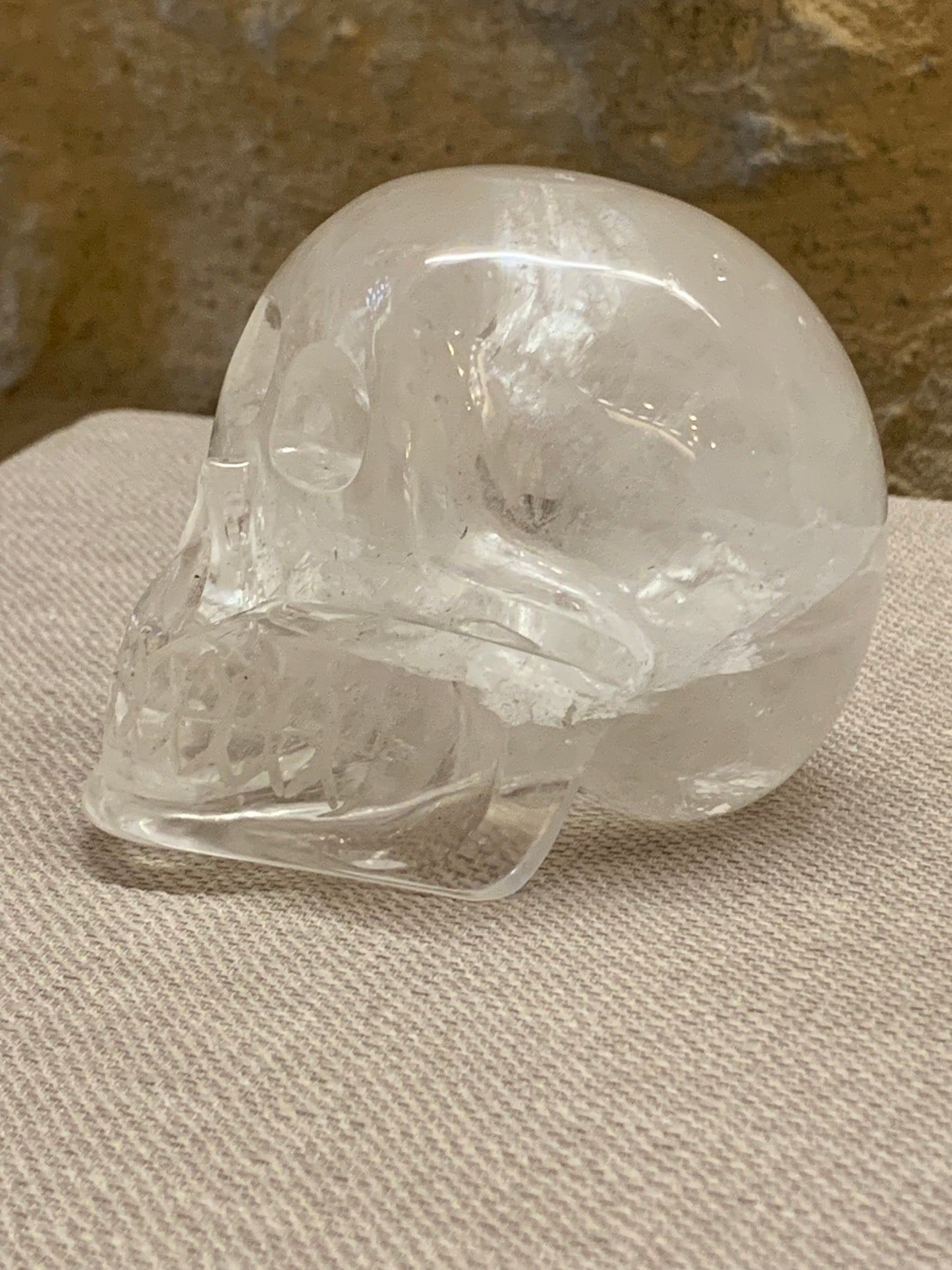 Crâne de cristal de roche