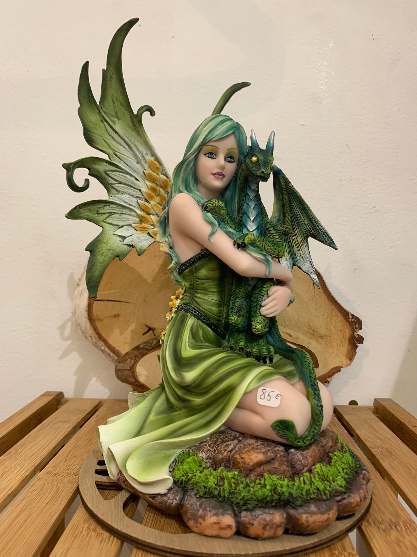 Statue Fée et Dragon