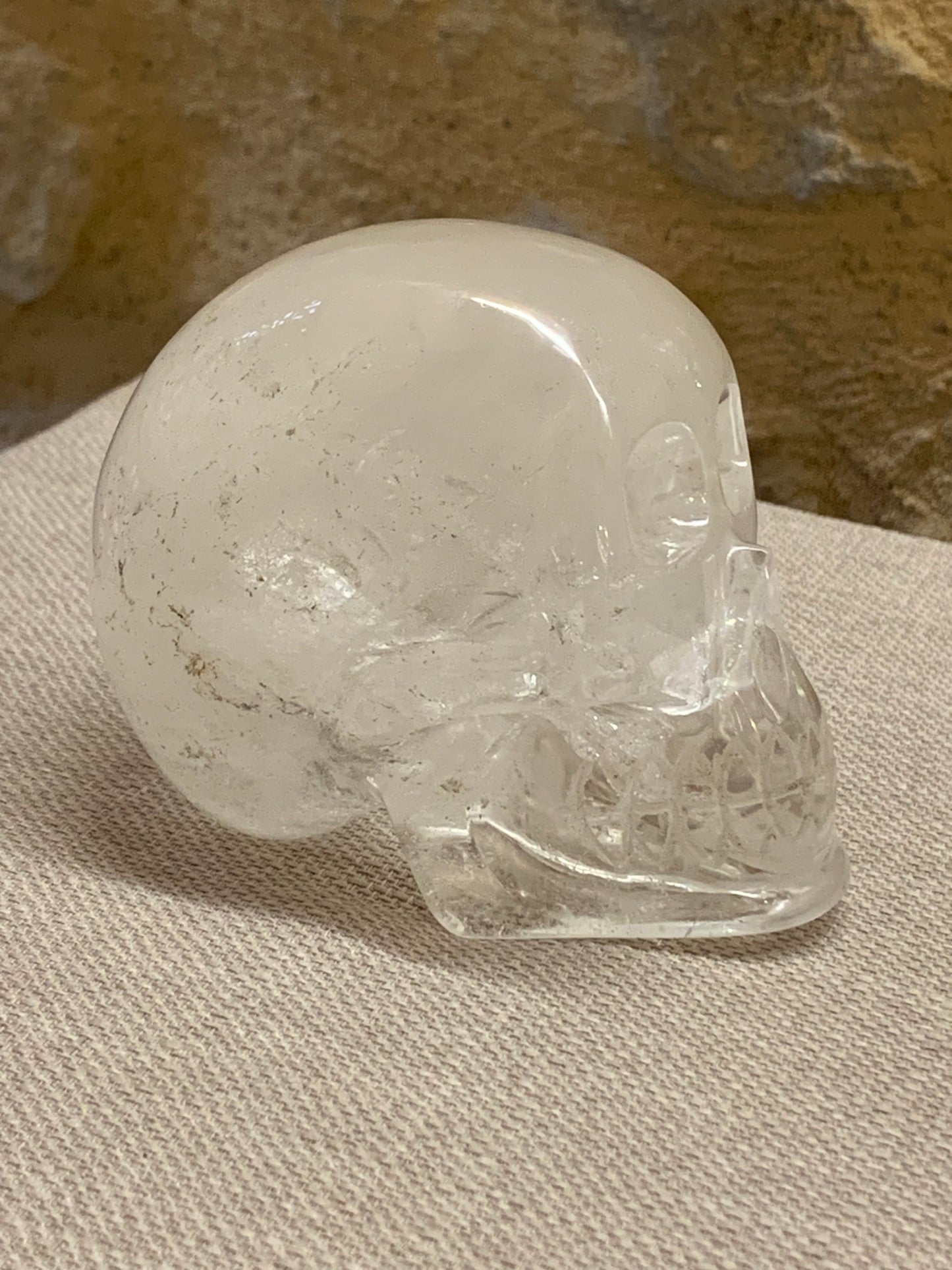 Crâne de cristal de roche