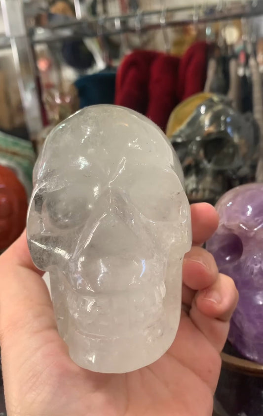Crâne quartz chaman