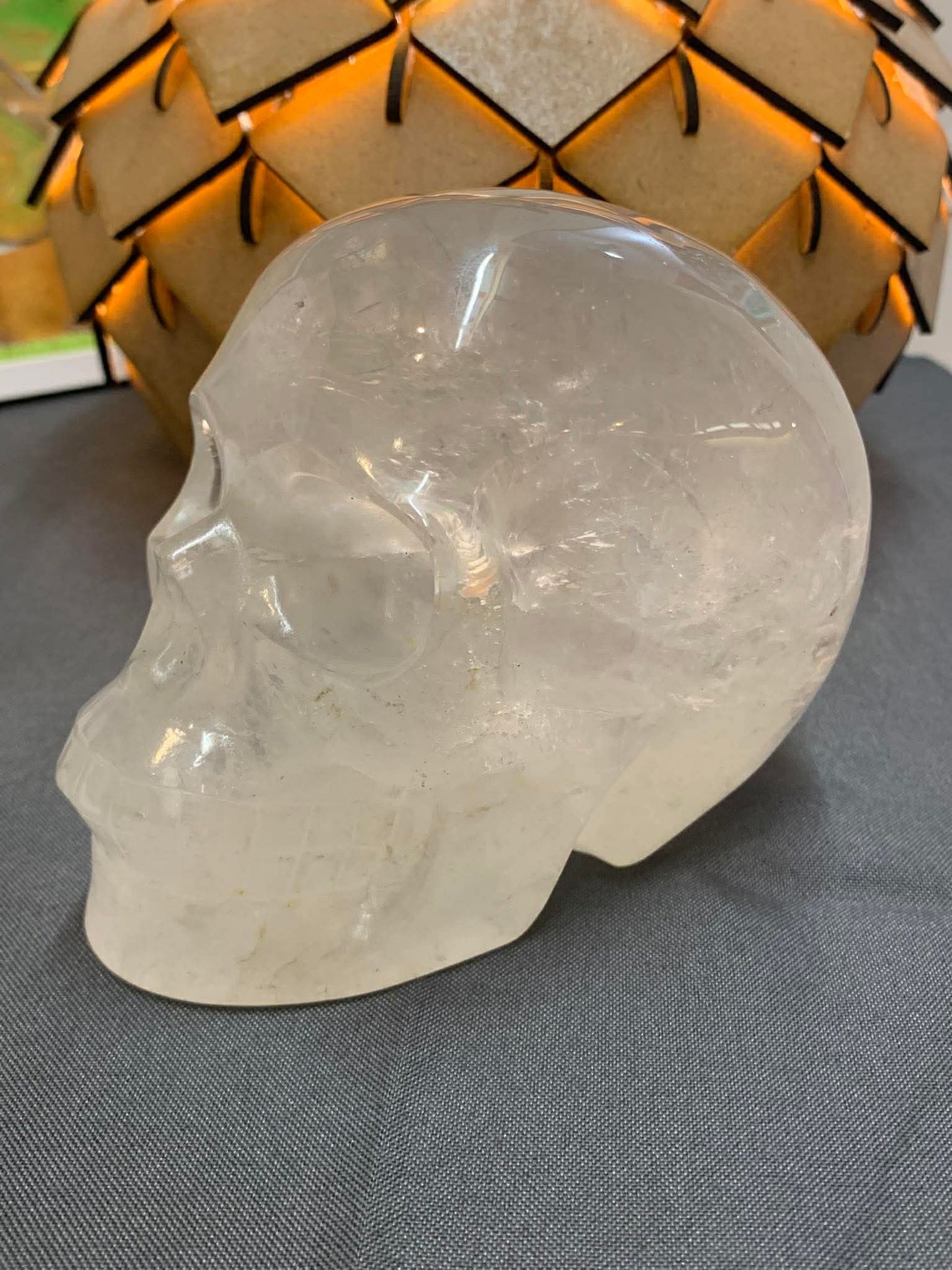 Crâne de cristal de roche
