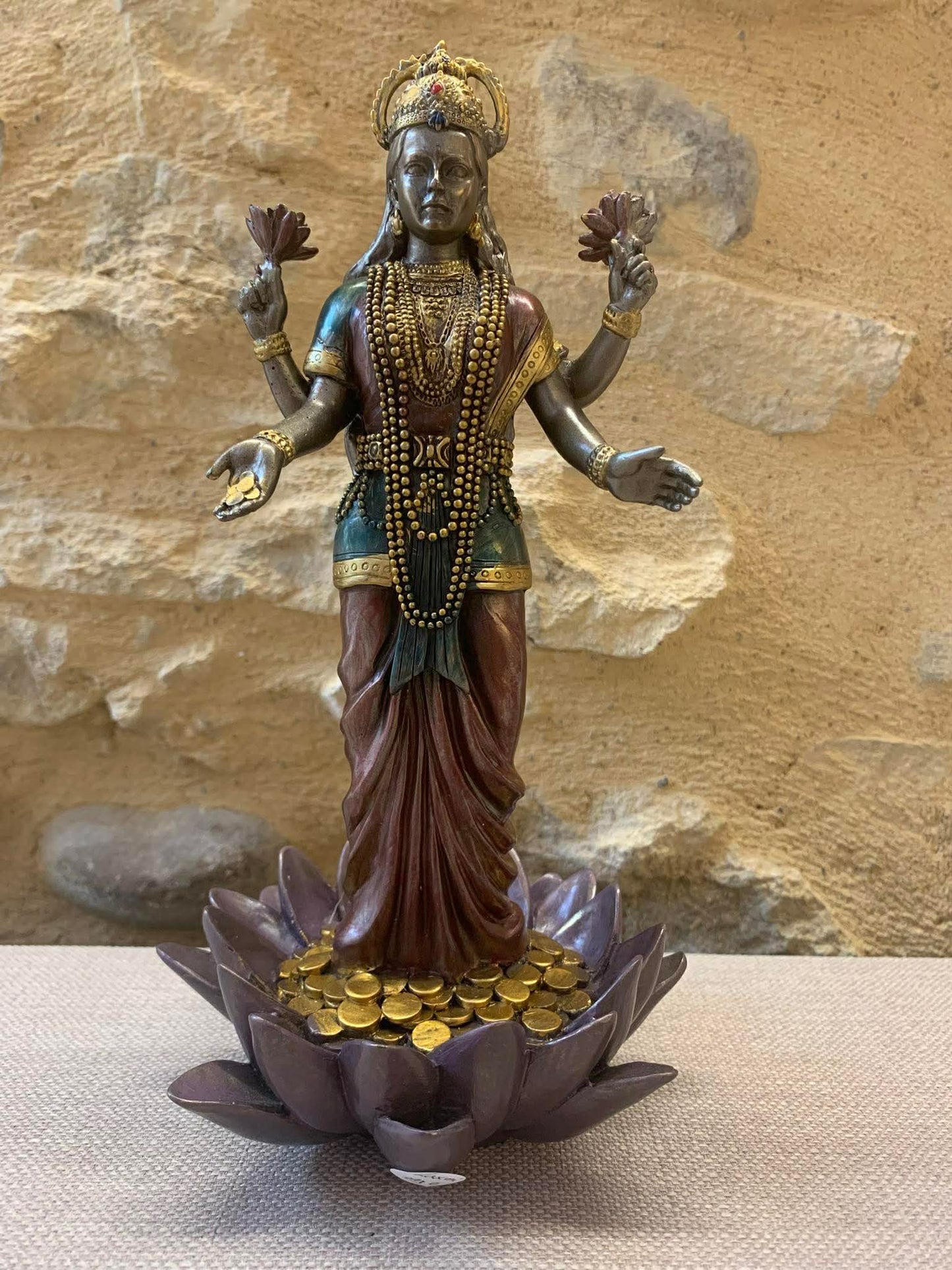Statue de la déesse Laxshmi
