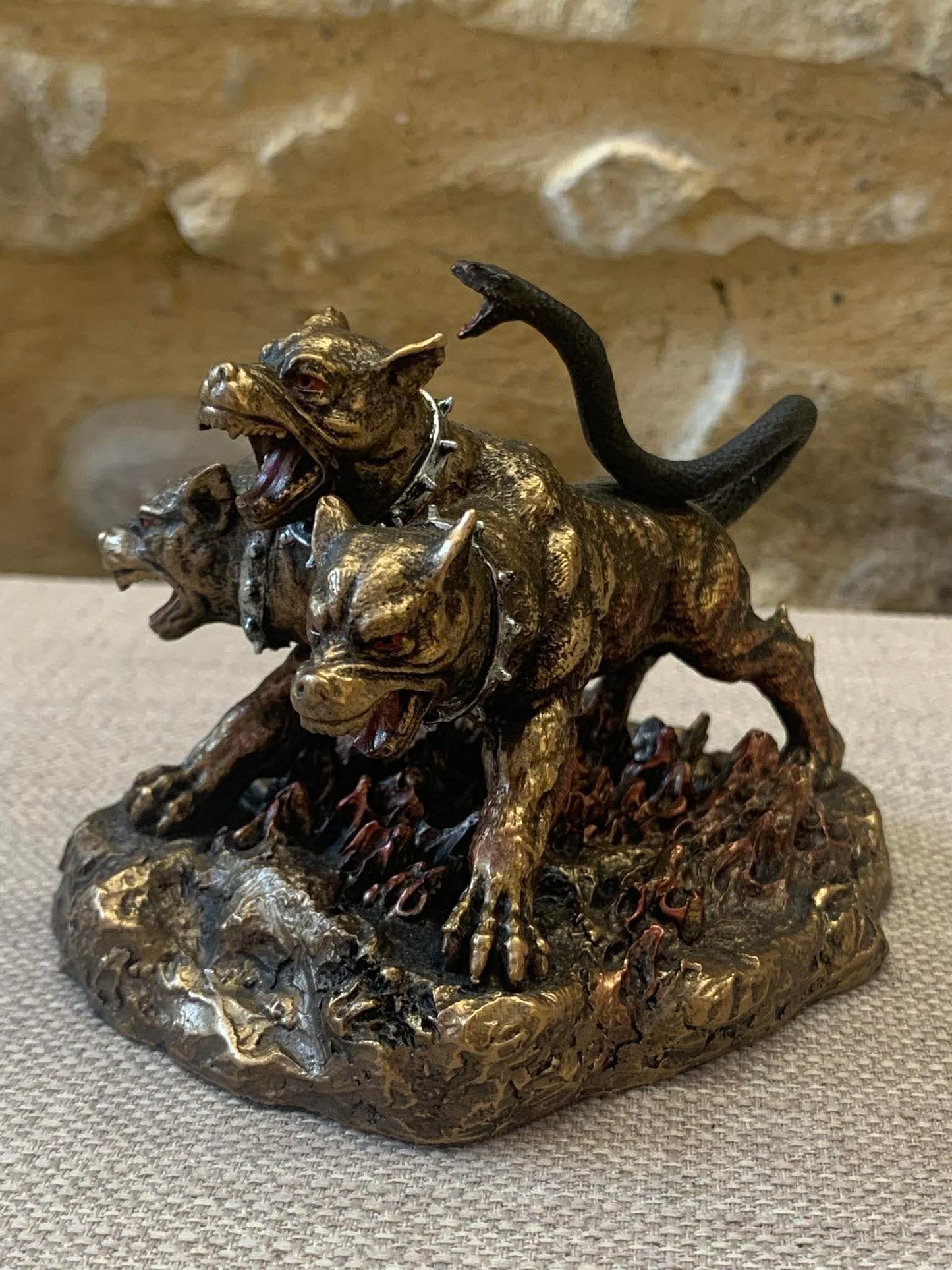 Statue Cerbère 🐺
