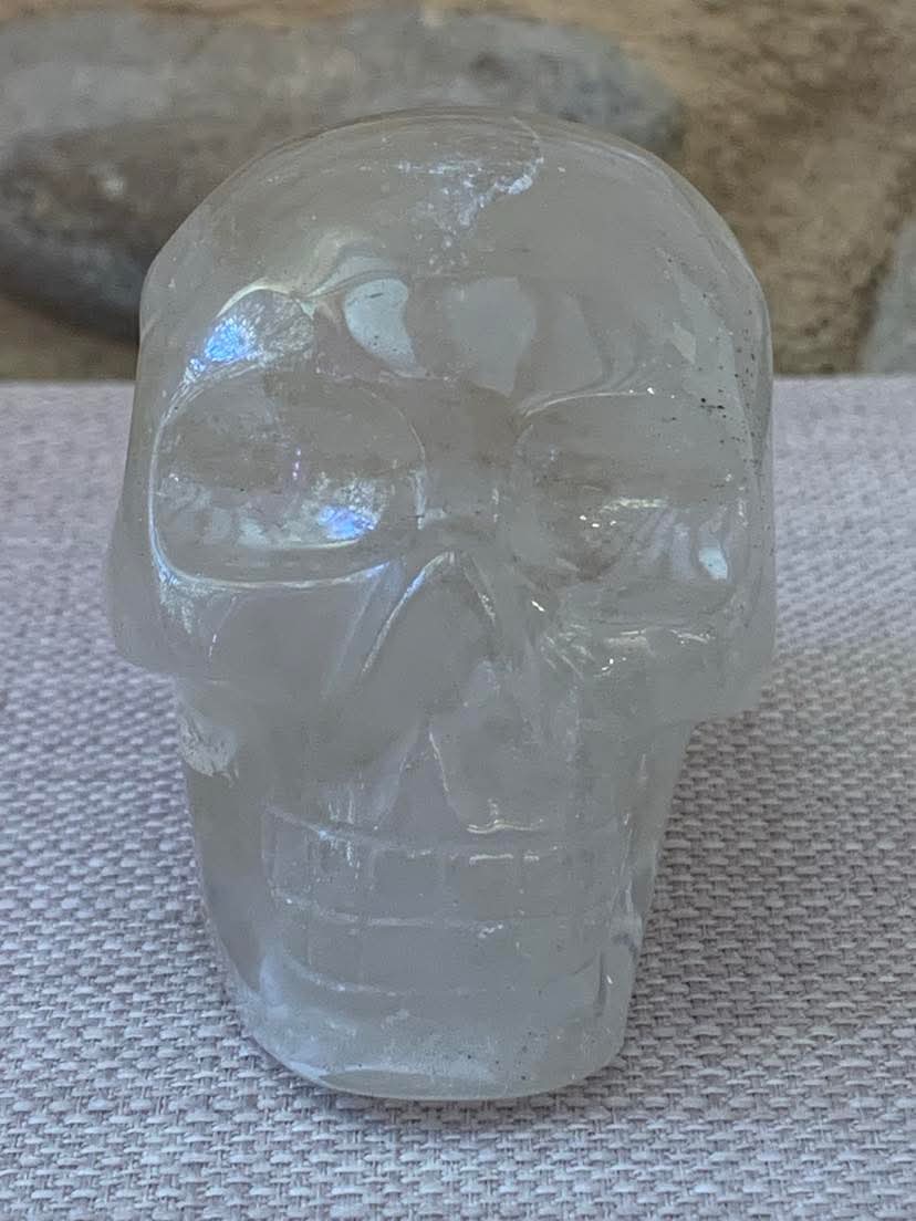 Crâne en cristal de roche