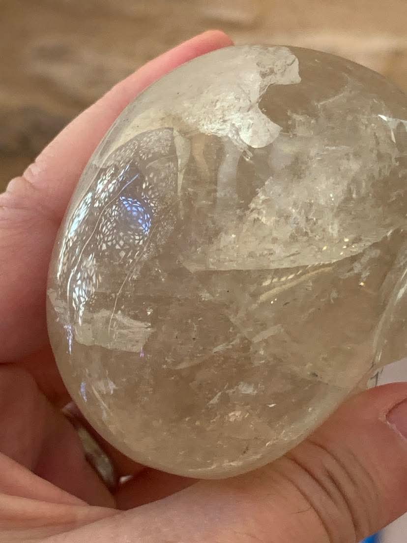 Crâne en cristal de roche