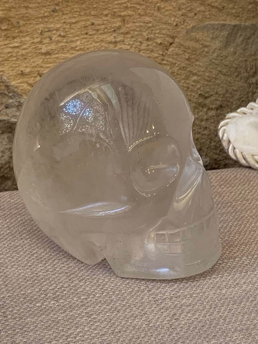 Crâne de cristal de roche