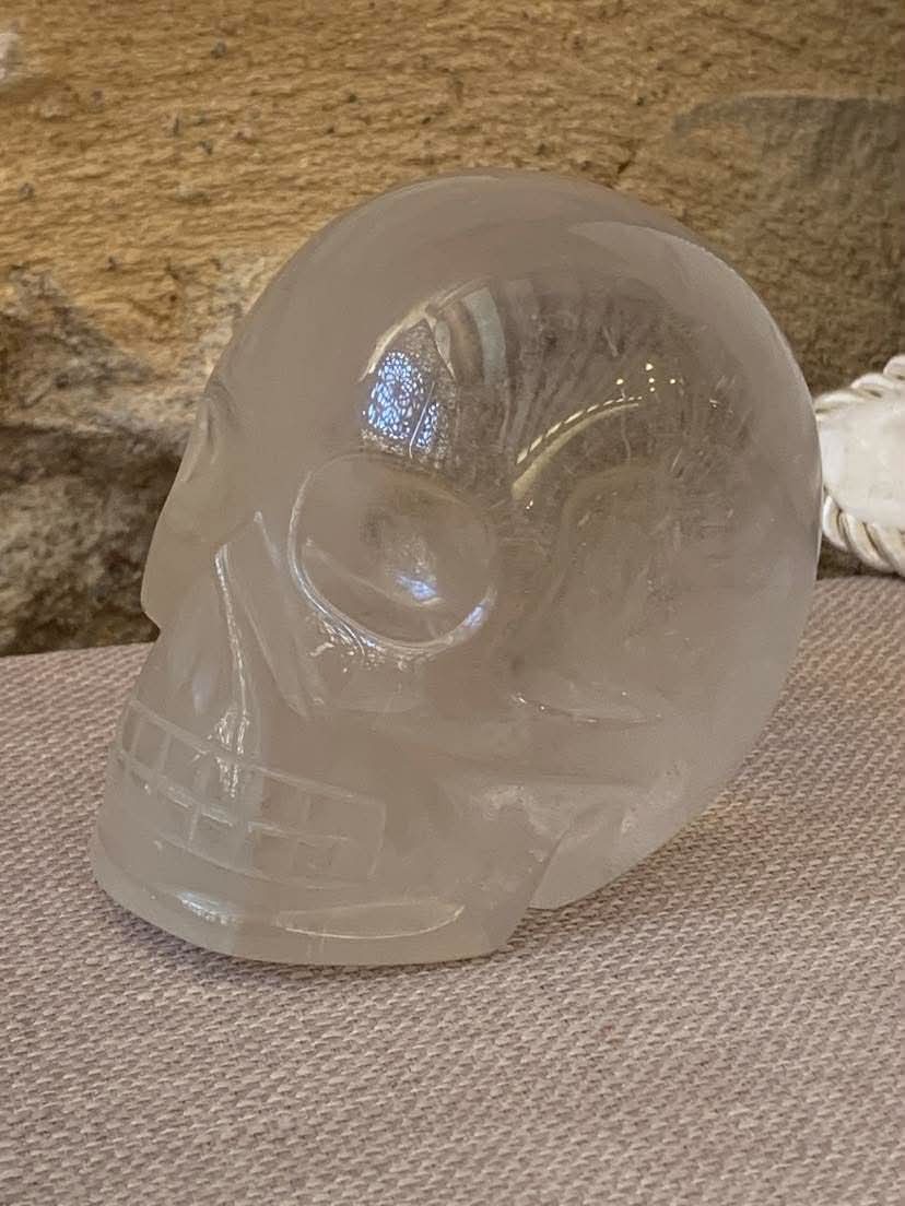 Crâne de cristal de roche