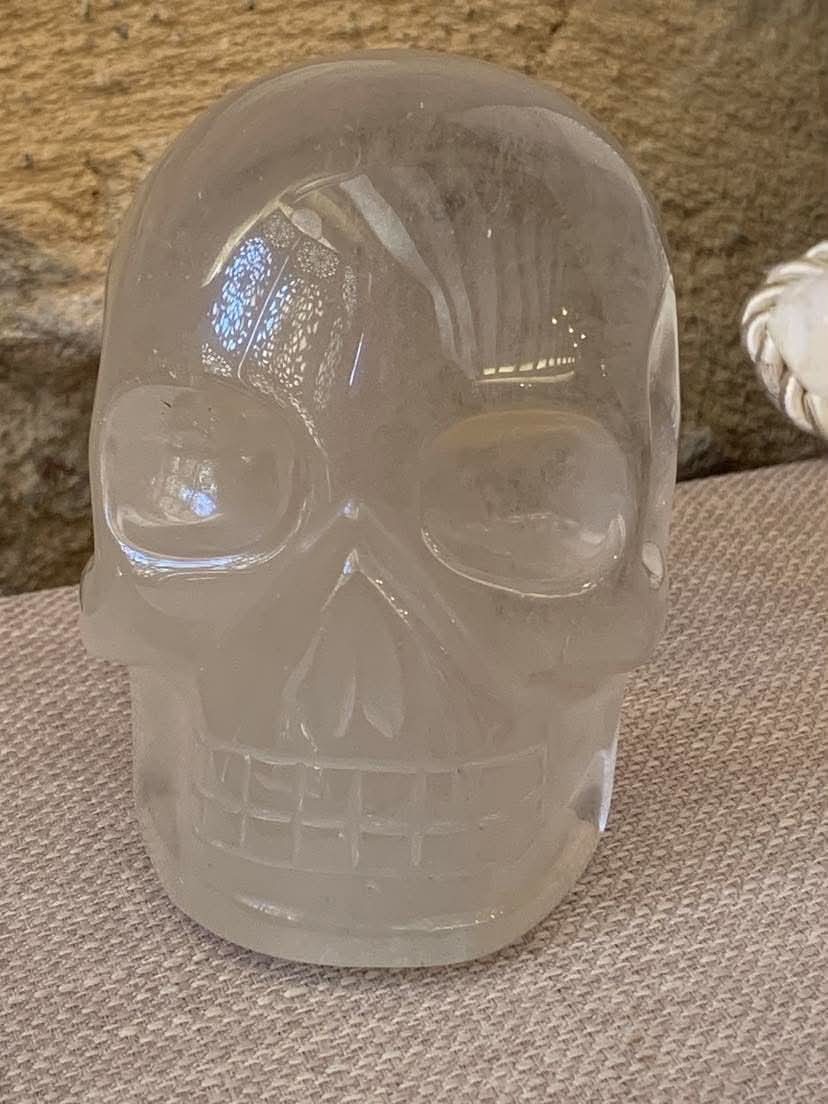 Crâne de cristal de roche