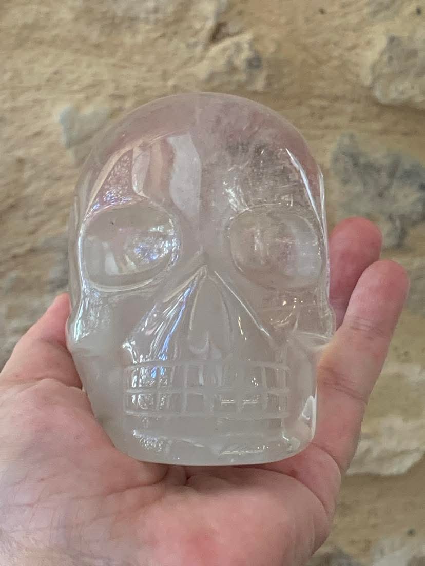 Crâne de cristal de roche