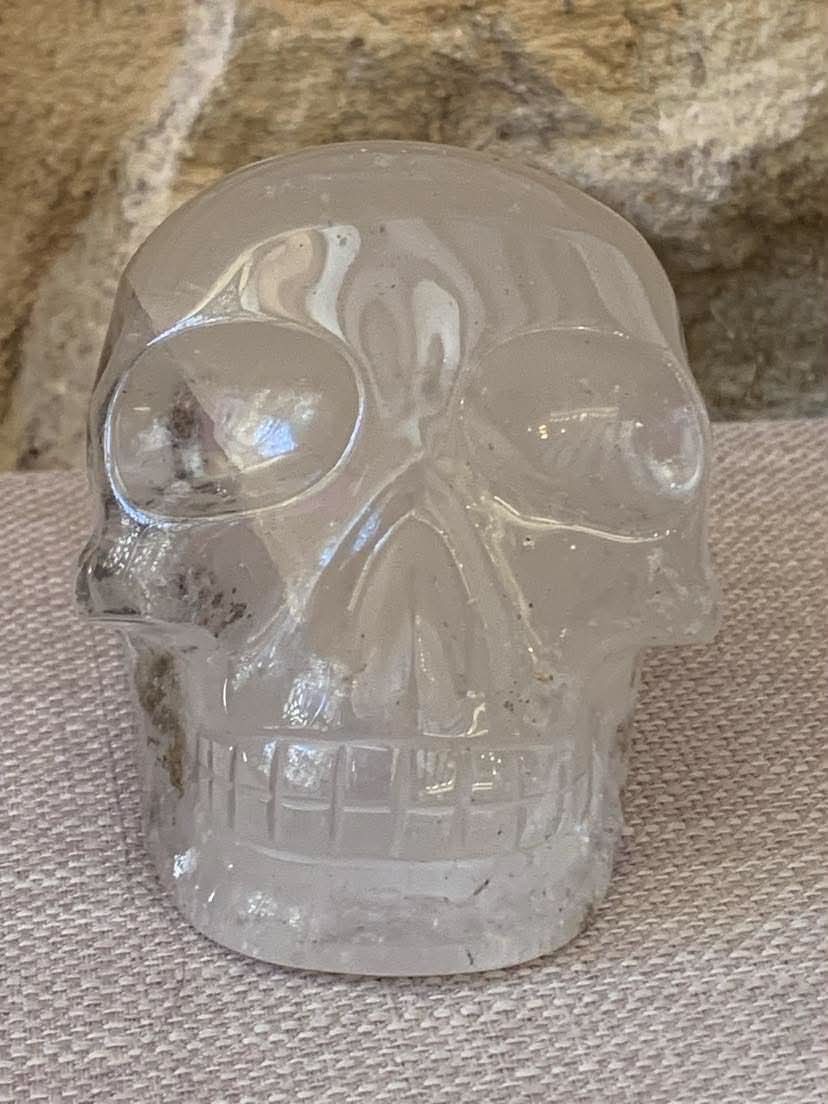Crâne de cristal en Lodolite