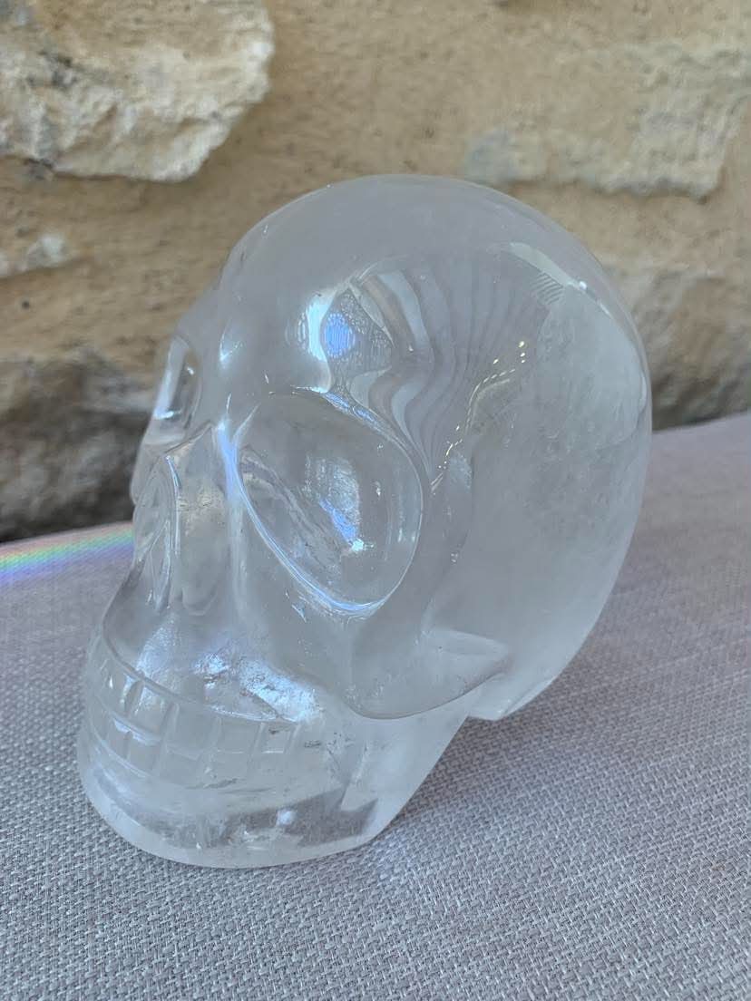 Crâne de cristal de roche