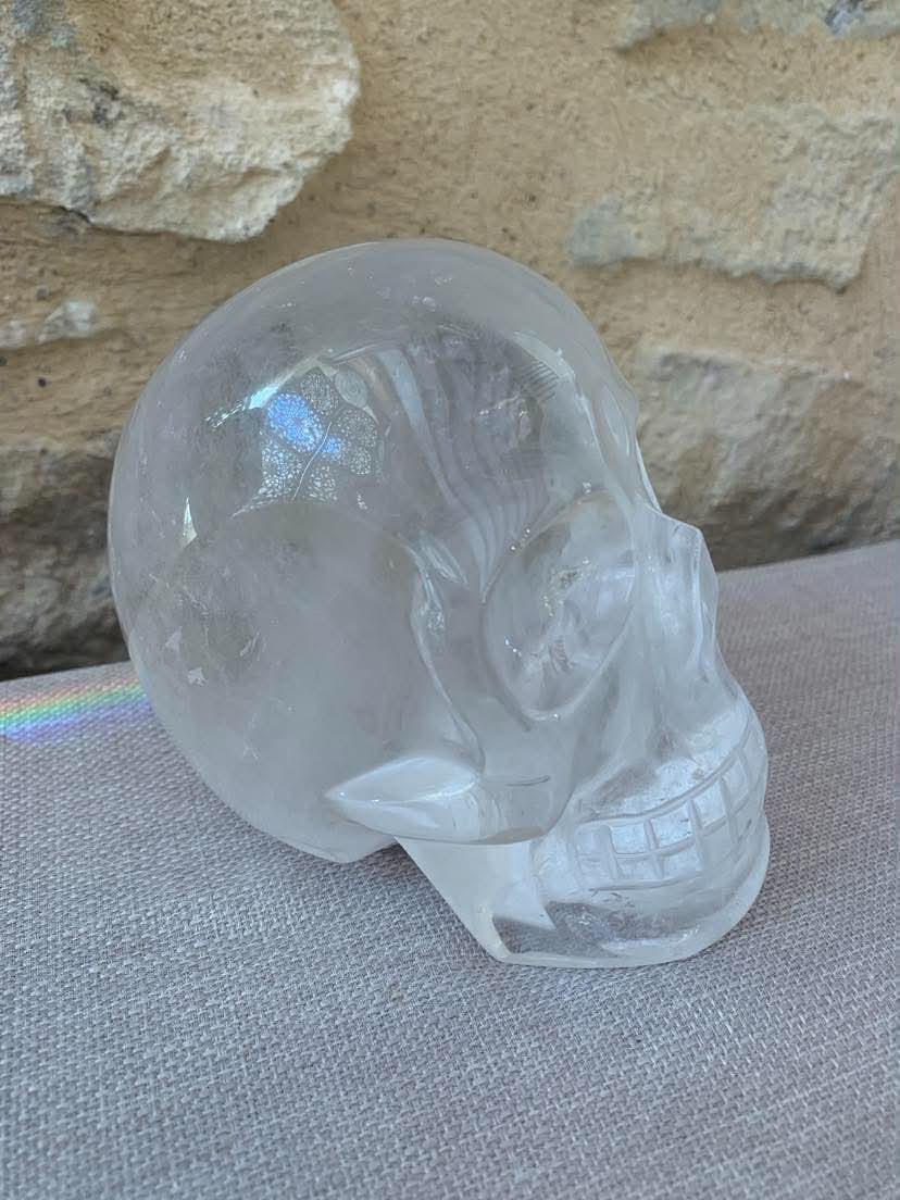 Crâne de cristal de roche