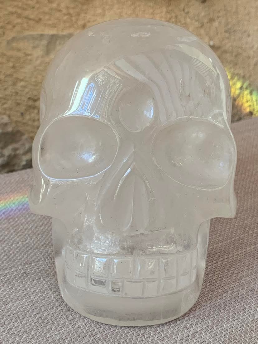 Crâne de cristal de roche