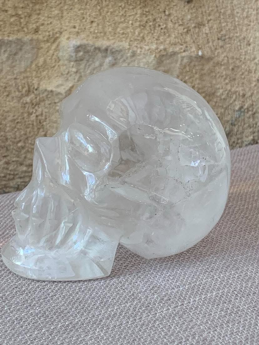 Crâne de cristal de roche