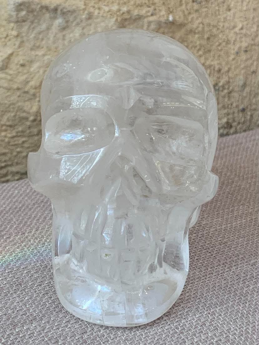 Crâne de cristal de roche