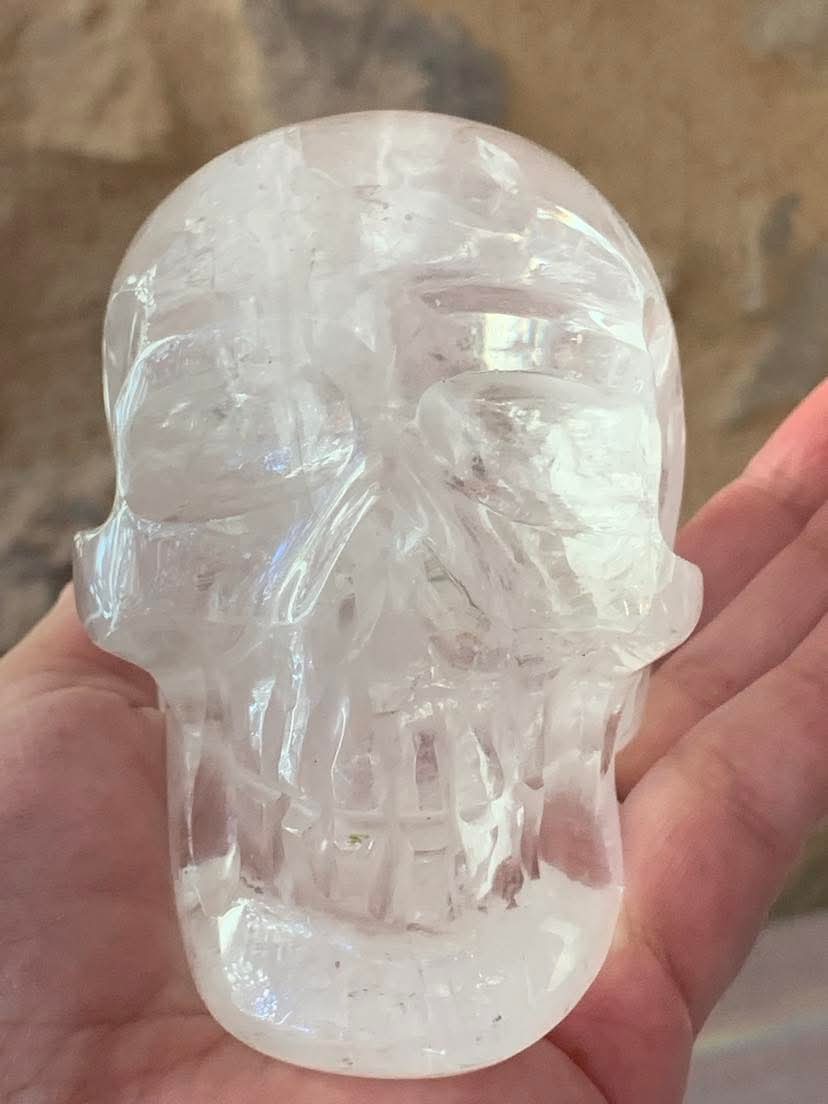 Crâne de cristal de roche