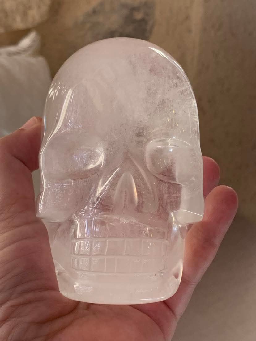 Crâne de cristal de roche
